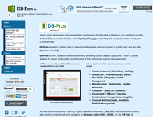 Tablet Screenshot of db-pros.com